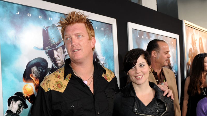Josh Homme of Queens of the Stone Age and ex-wife Brody Dalle of The Distillers