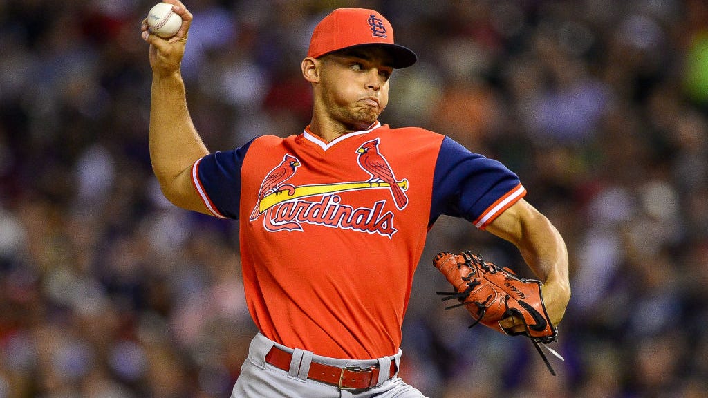Former fastest pitcher in baseball Jordan Hicks has 'very favorable' first day for Cardinals