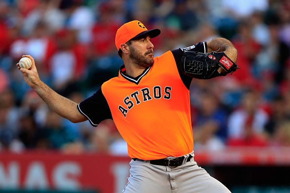 Two-time AL Cy Young Award winner Justin Verlander has given up two home runs to Albert Pujols. 