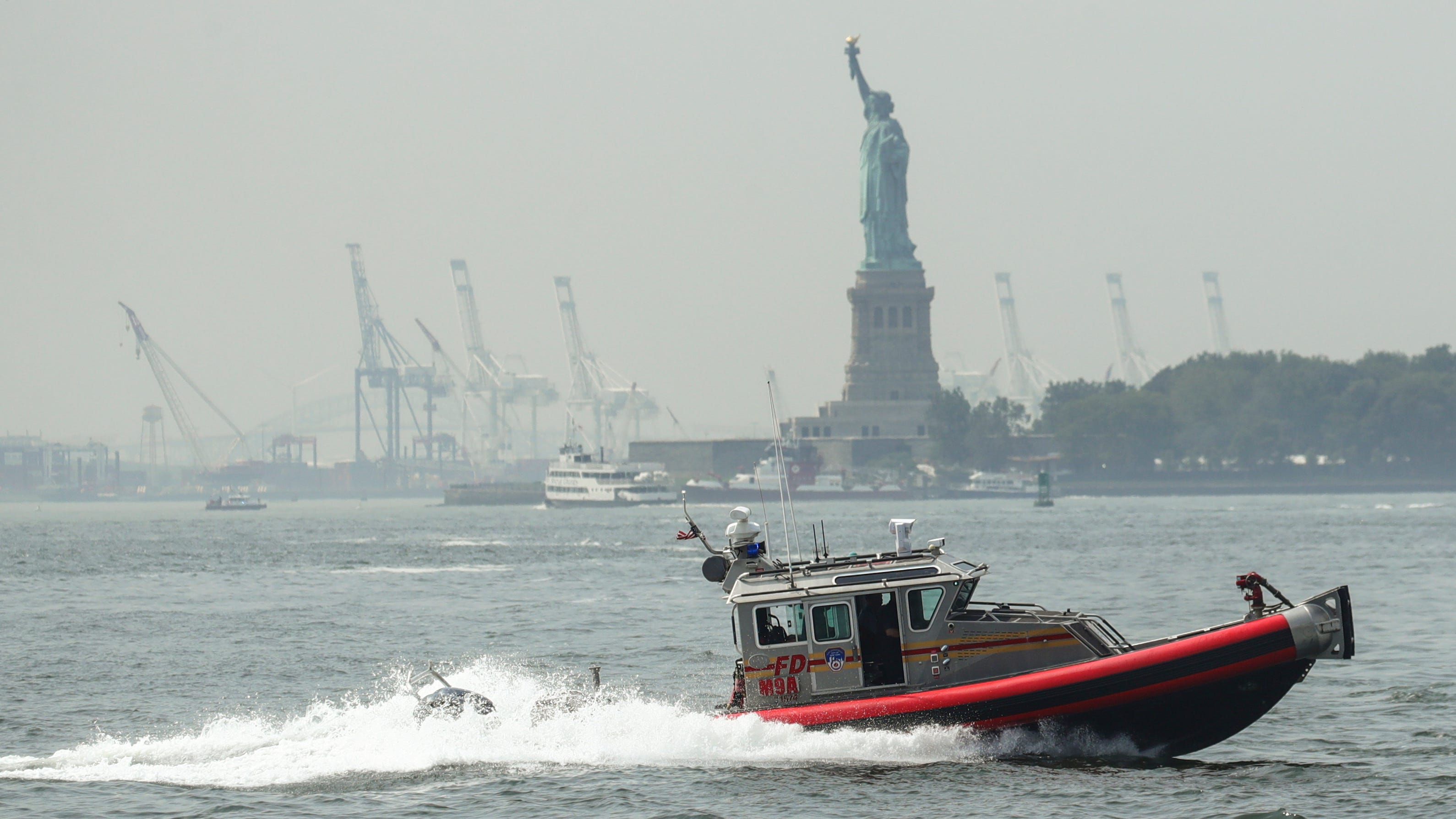 Belgian firefighter visiting NYC dies in FDNY boat crash with civilian ship
