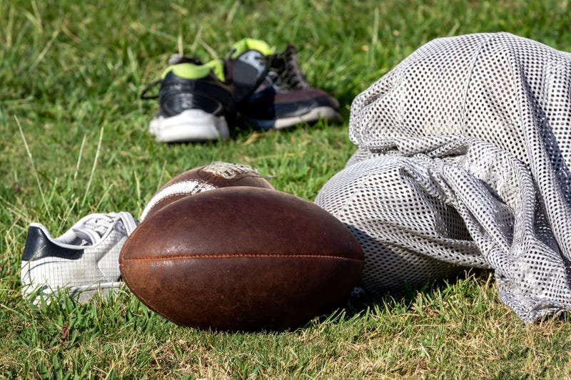 High school football.