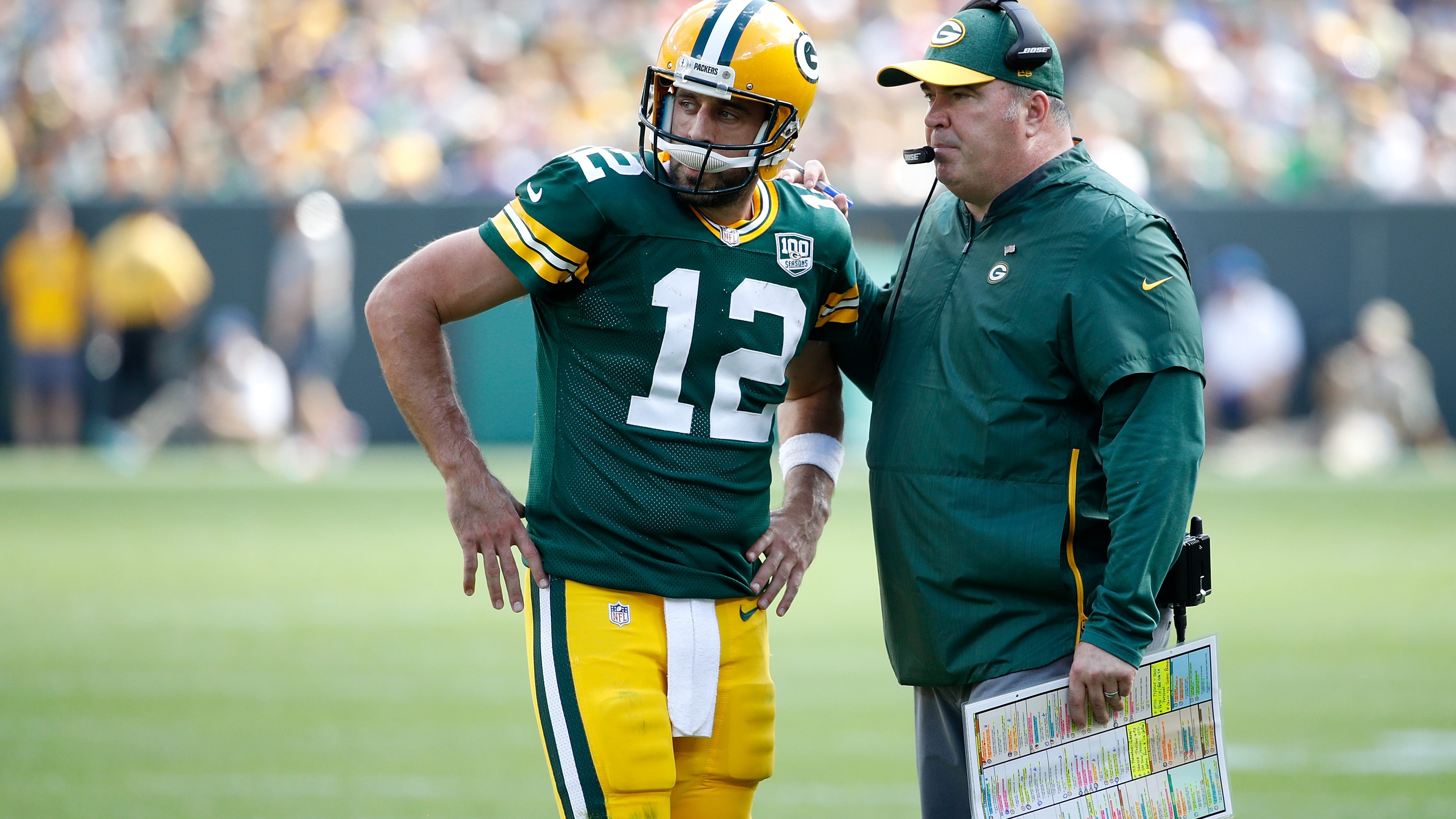 Mike McCarthy's plan to contain Aaron Rodgers: No 'free plays'