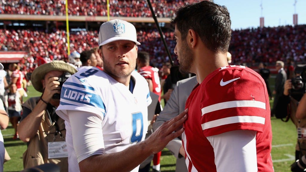 Offensive coach: 49ers would win Super Bowl with Matthew Stafford at the helm