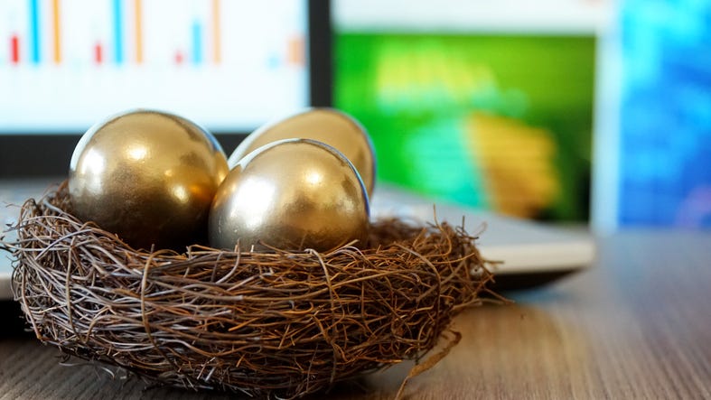 Gold egg