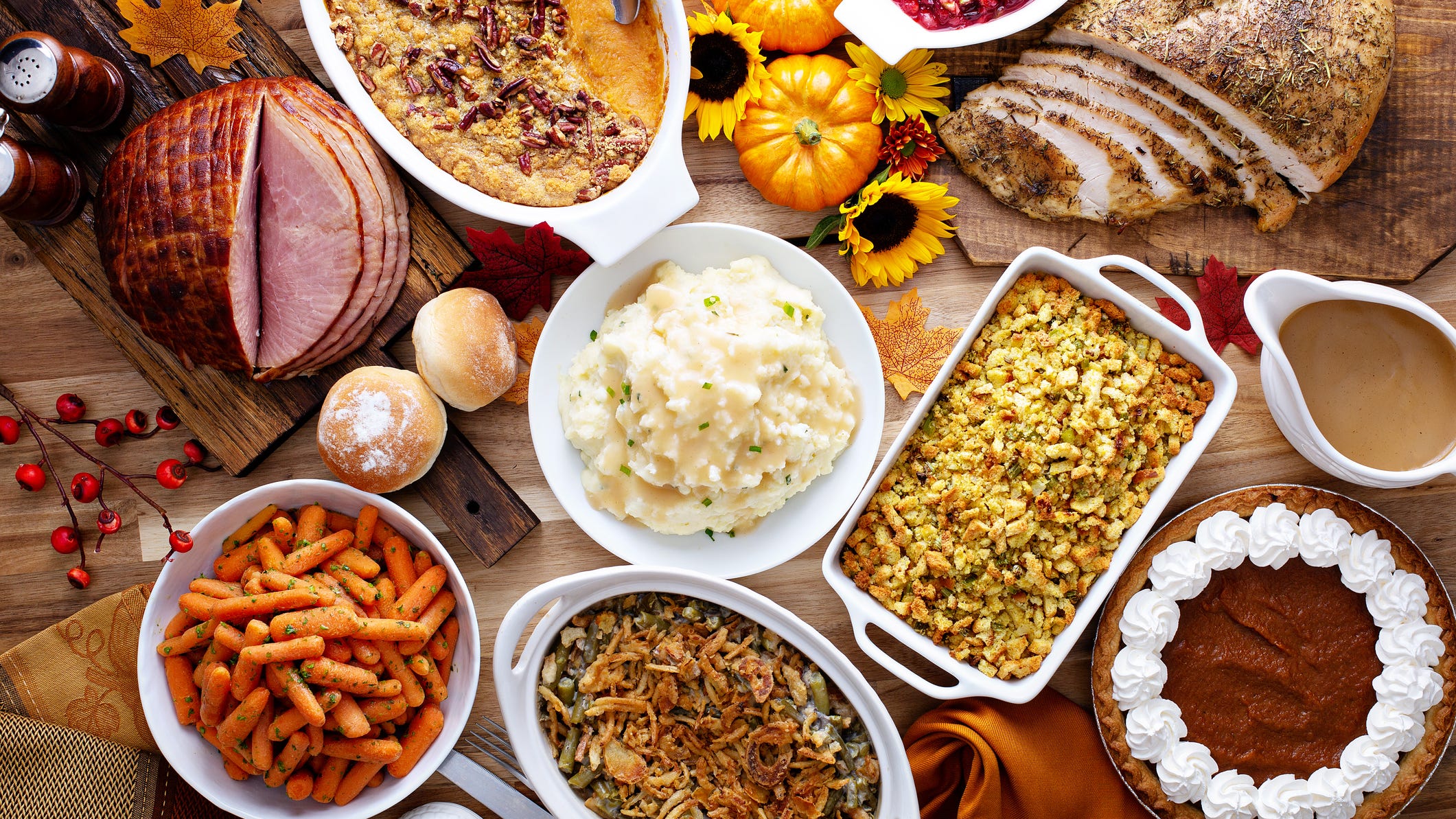New study finds 66% of Americans prefer sides to the main dish at Thanksgiving dinner