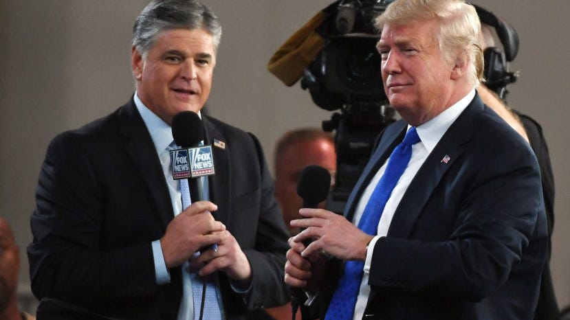 Sean Hannity says he didn't believe a word Trump said about stolen election