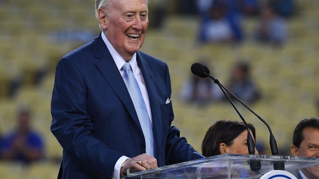 Dodgers to pay tribute to Vin Scully before Tuesday night game