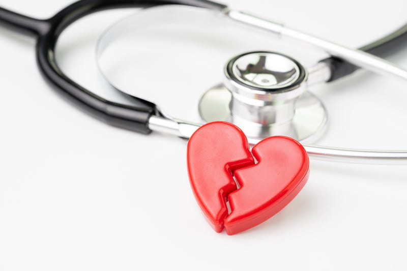 Doctors say "Broken Heart Syndrome" can happen with a large physical trauma or severe emotional distress, but is different from a heart attack in that there are no blockages.