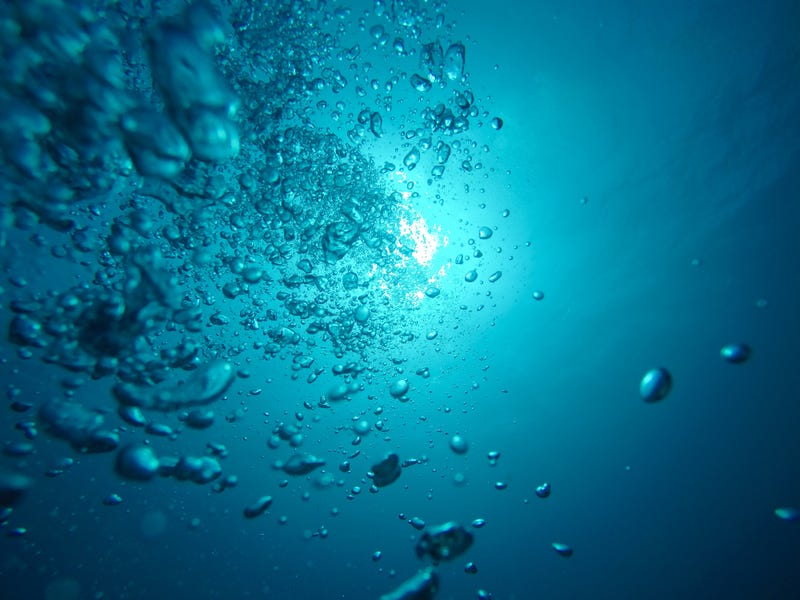 water bubbles