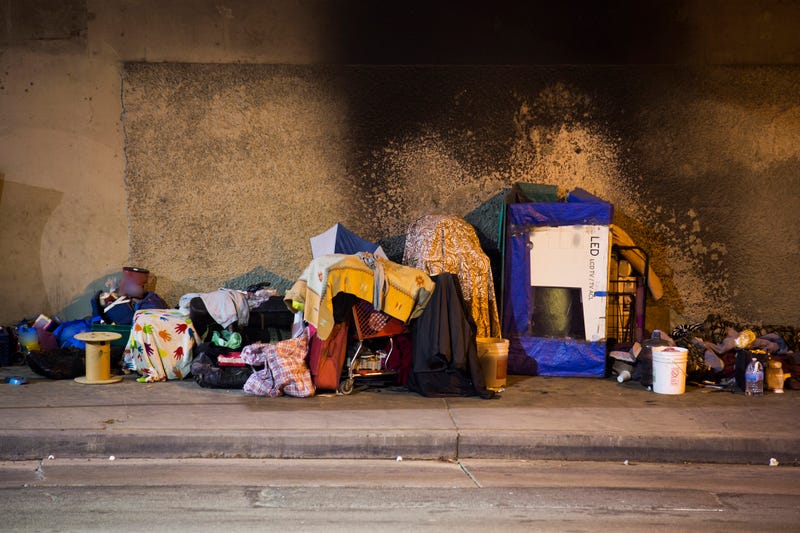 homeless tents