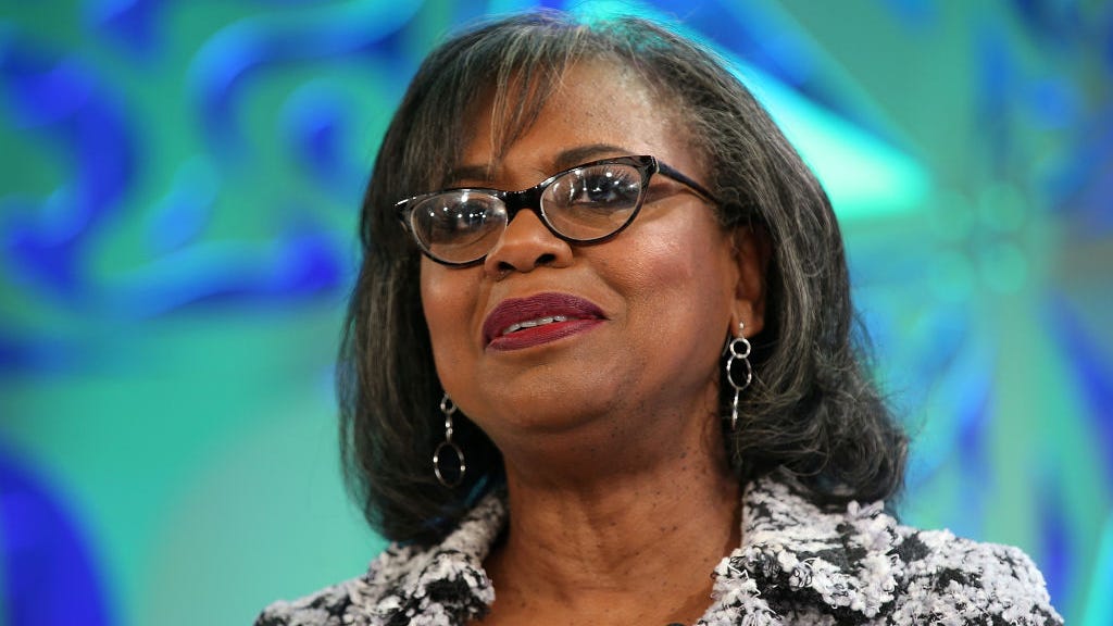 Anita Hill calls on President Biden to address gender violence