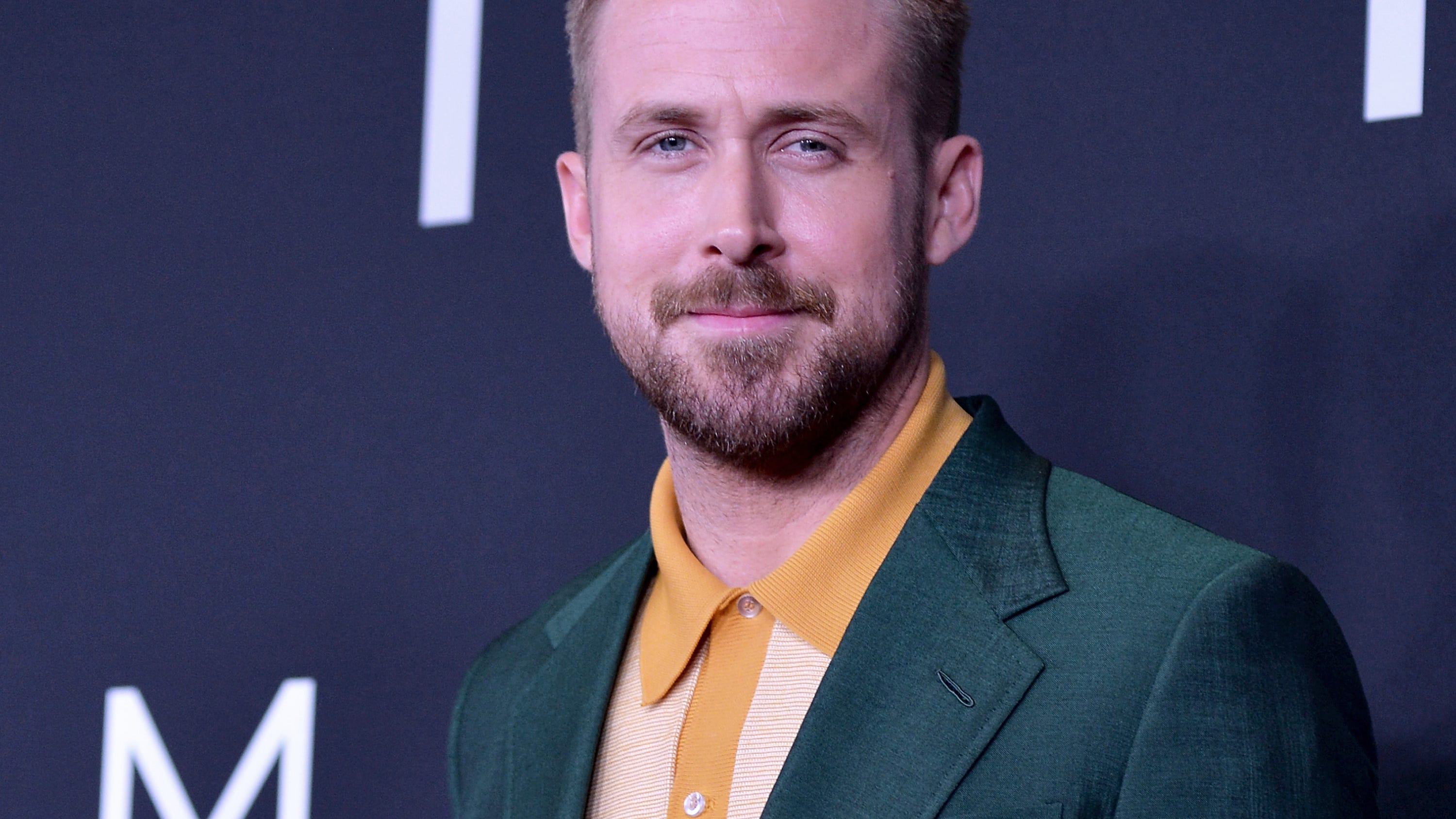 Ryan Gosling flaunts six-pack abs and bleached blonde hair as Ken in new 'Barbie' photo