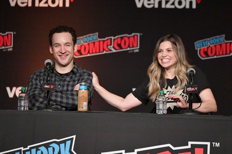Ben Savange and Danielle Fishel