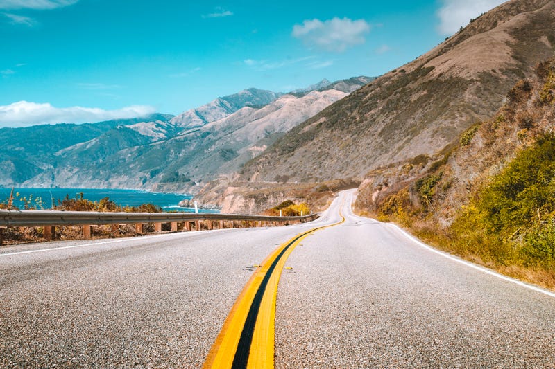 Scenic view of California's Highway 1.