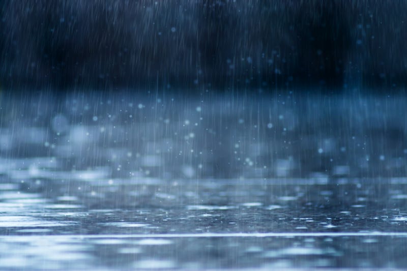 Heavy rainfall