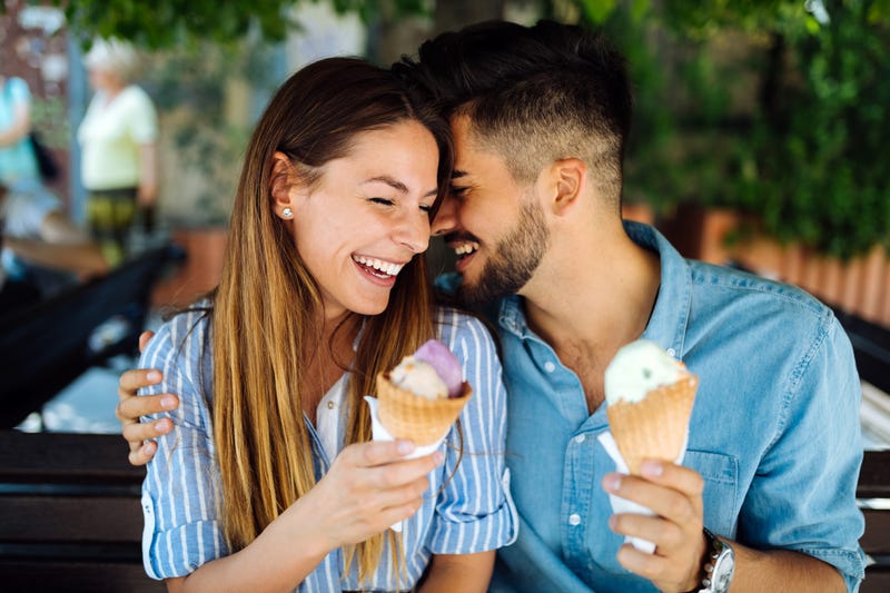 eat Ice cream