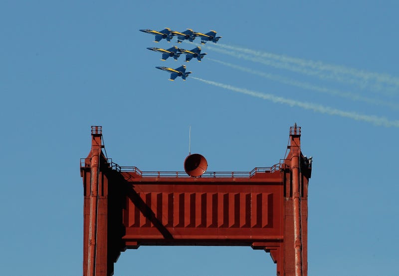 The Blue Angels will fly 700 miles an hour over the City of San Francisco and the Bay on Friday, Saturday and Sunday as part of San Francisco Fleet Week.