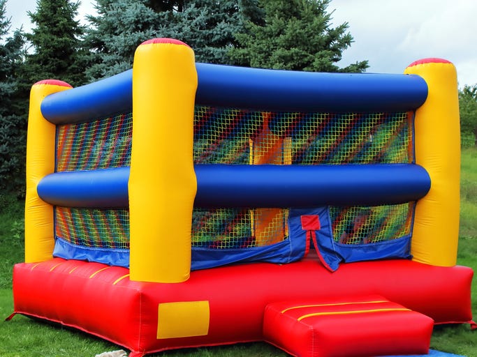 Bouncy house.