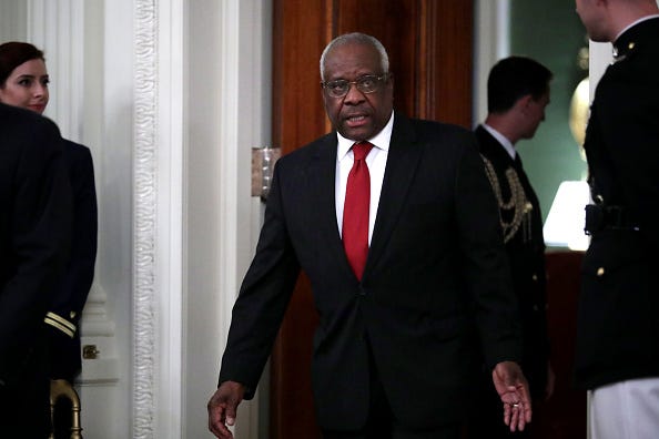 U.S. Supreme Court Associate Justice Clarence Thomas.