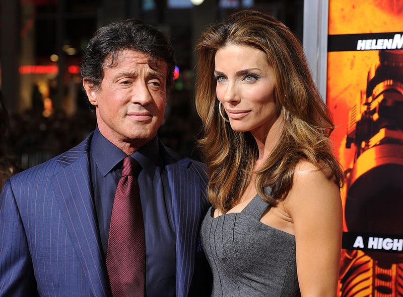 Sylvester Stallone and Jennifer Flavin