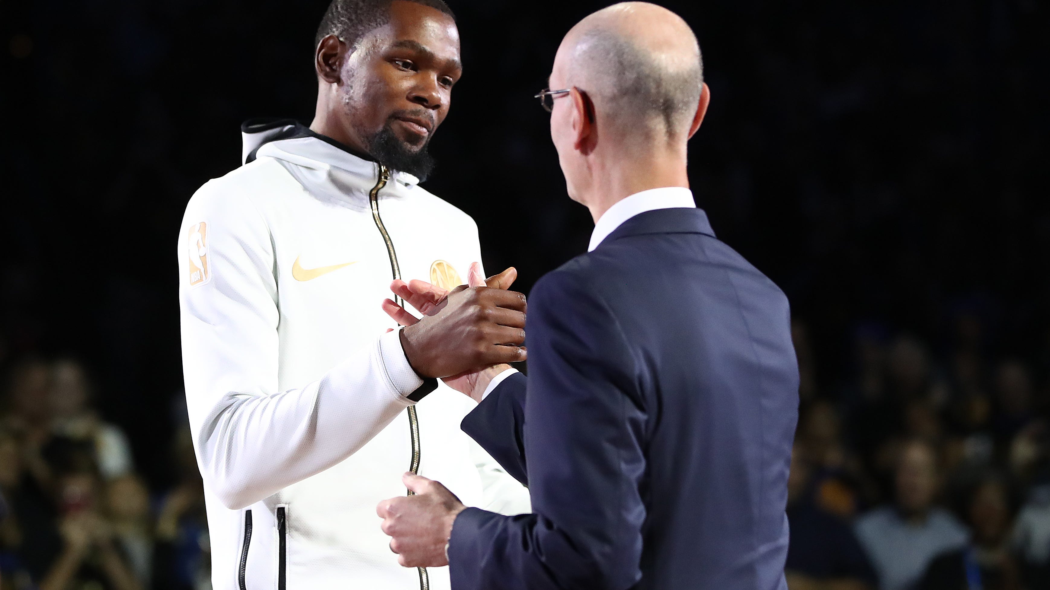 Adam Silver addresses Kevin Durant saga: ‘We don’t like to see players requesting trades’