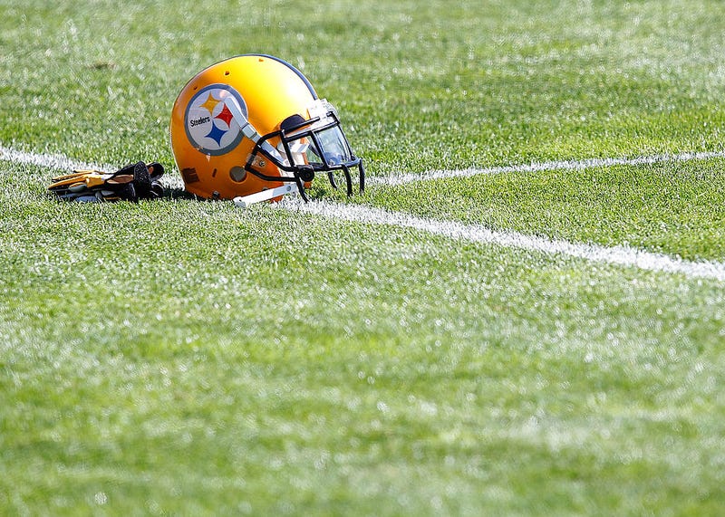 Steelers gold helmet