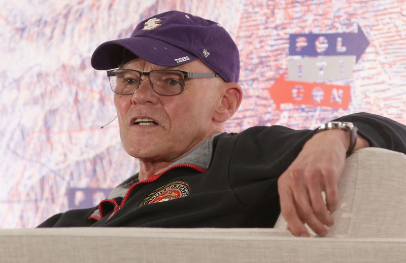 James Carville speaks onstage during Politicon 2018 at Los Angeles Convention Center on October 21, 2018 in Los Angeles, California. (Photo by Phillip Faraone/Getty Images for Politicon )