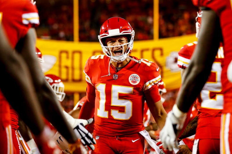 pat mahomes of the kansas city chiefs 