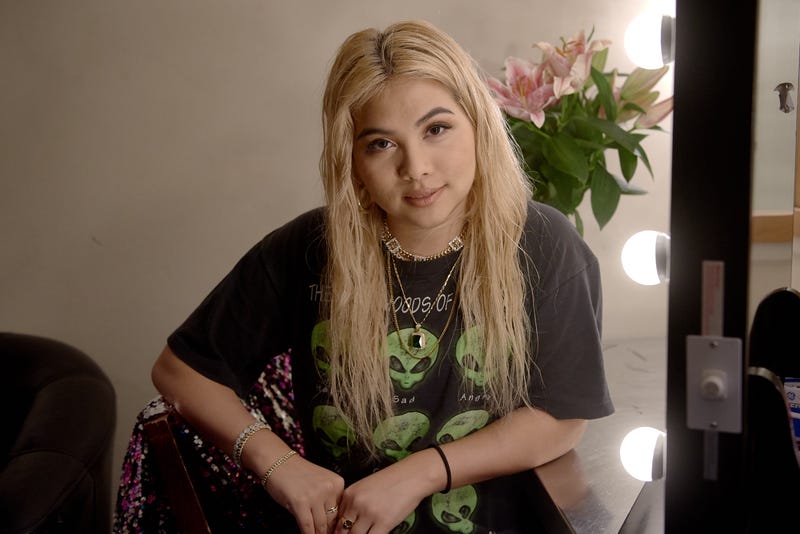 Hayley Kiyoko backstage during the Expectations European Tour (London, UK Night 1) at O2 Academy Islington on October 23, 2018 in London, England.