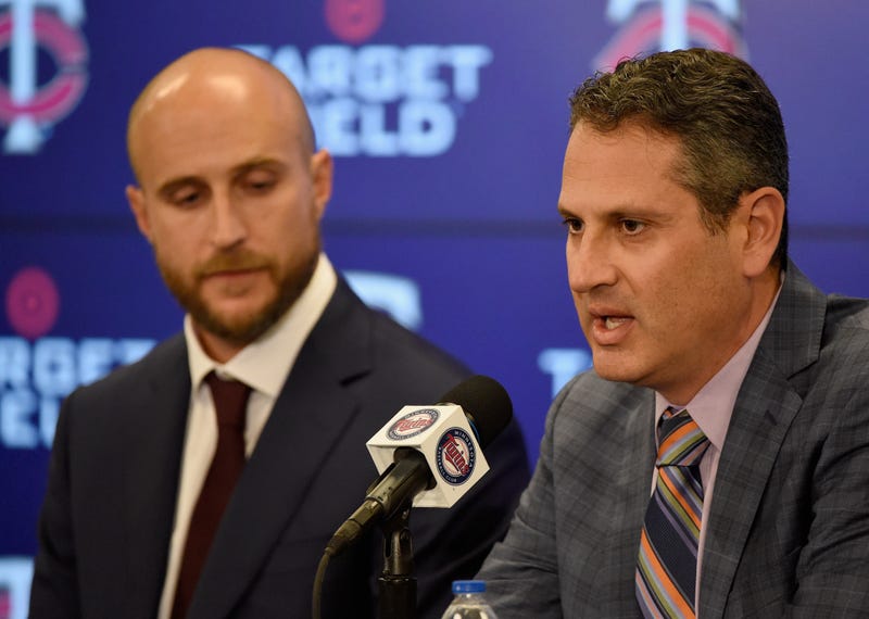 Rocco Baldelli and Thad Levine