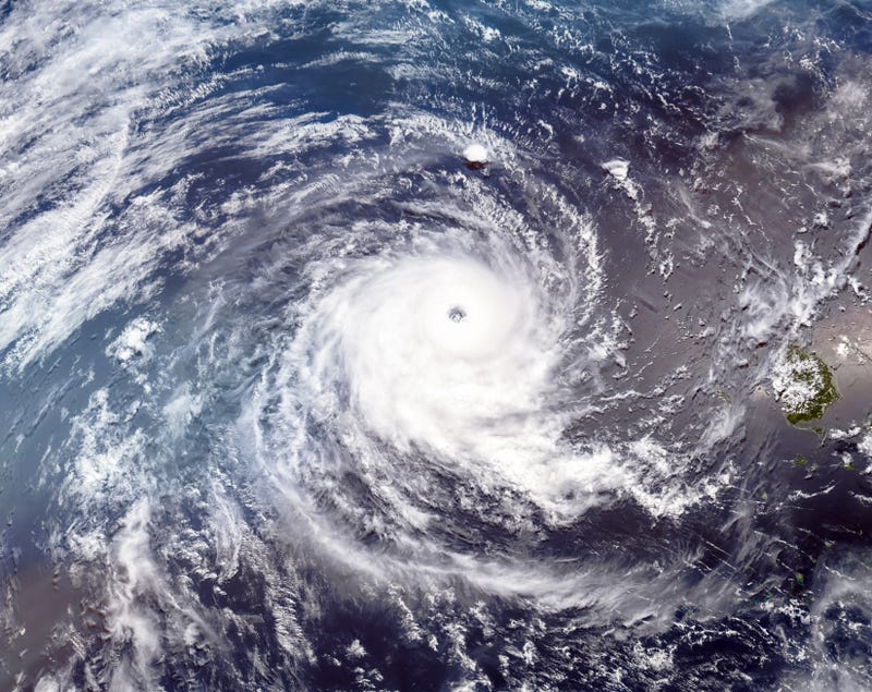 Eye of a storm. 