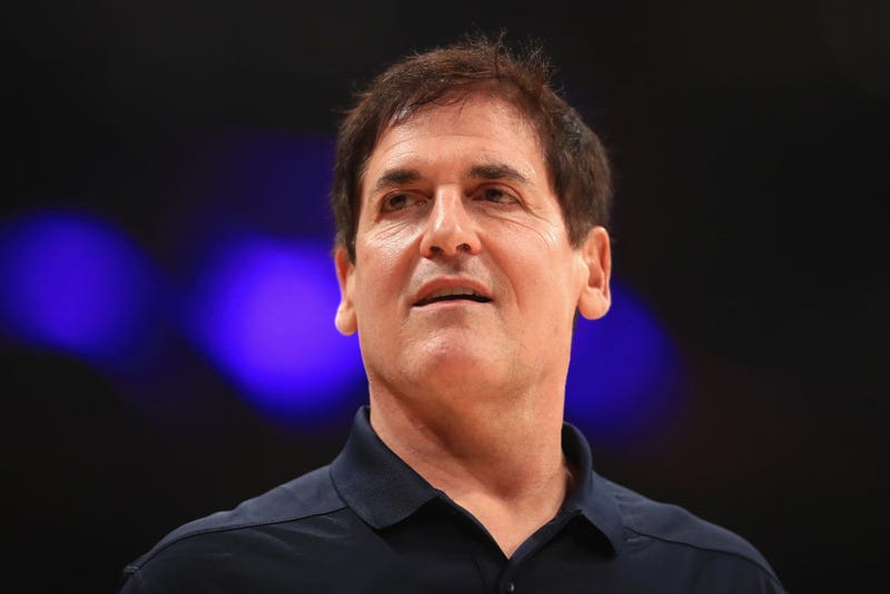 Mark Cuban at the Dallas Mavericks Game