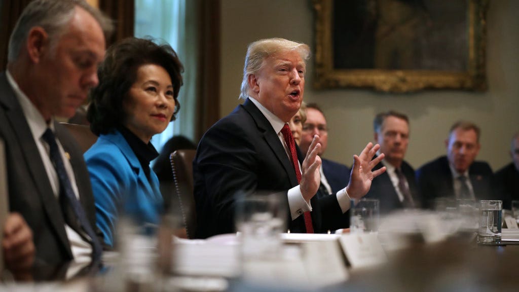 Trump calls McConnell’s wife ‘Coco Chow’ in social post