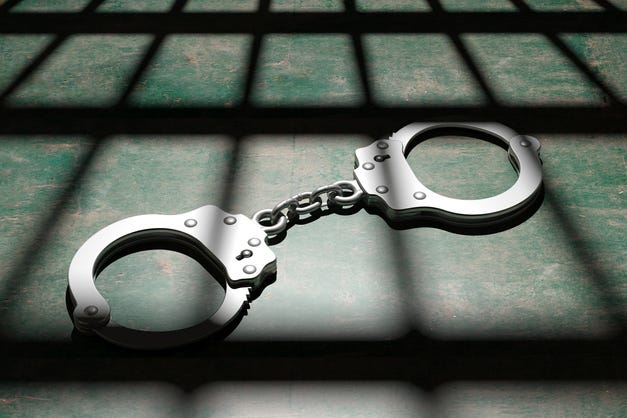 handcuffs jail