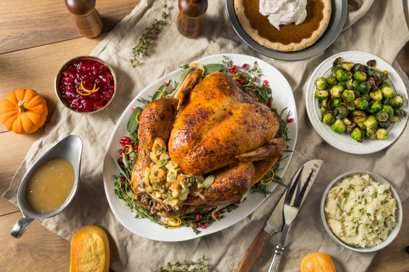 Turkey thanksgiving dinner