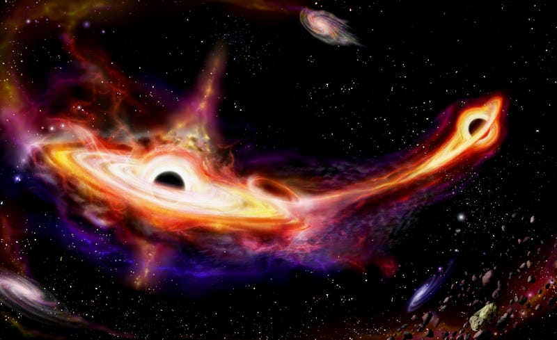 Colliding black holes.