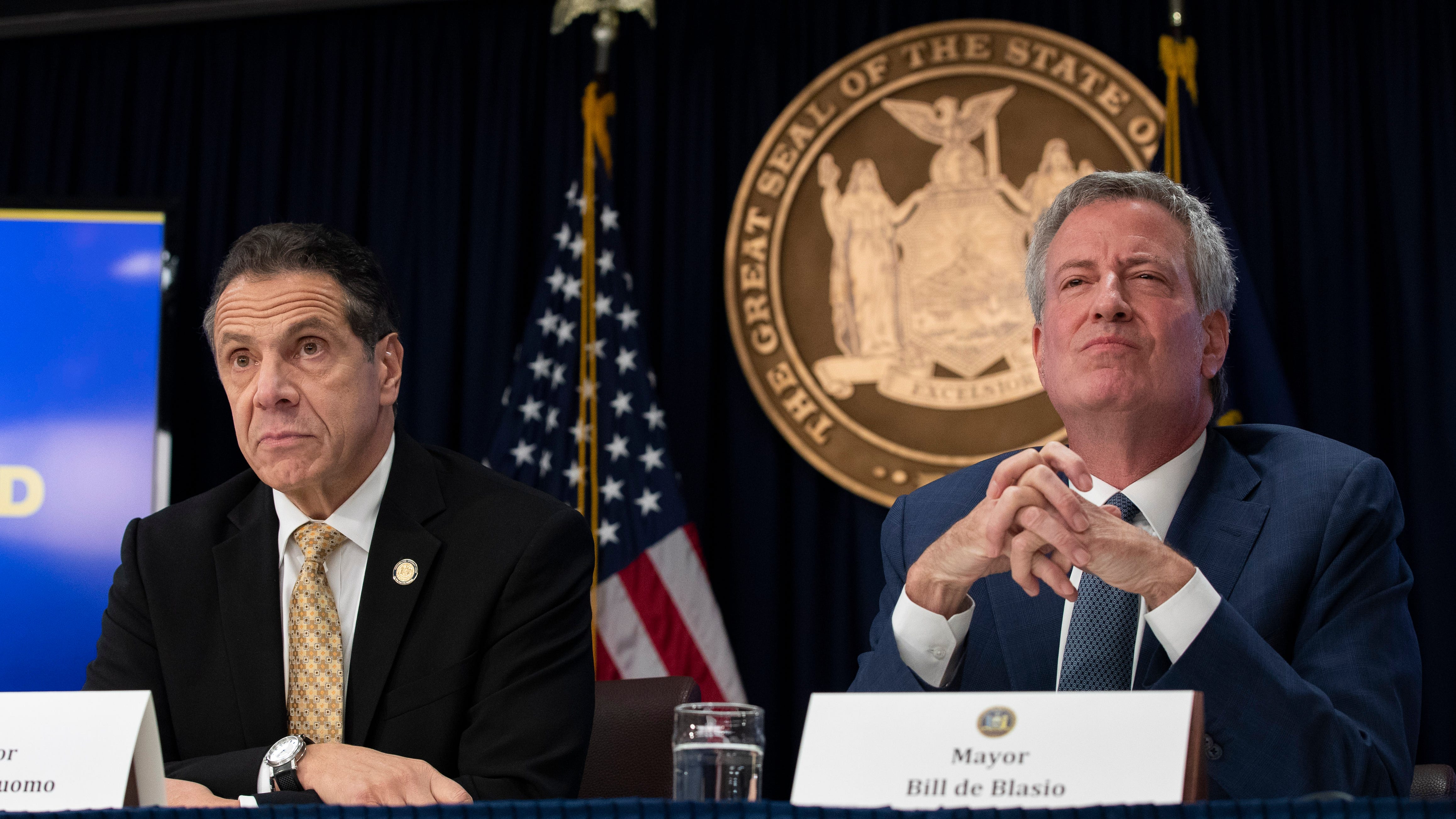 'A case of permanent warfare': The mayor, the governor, and the New Yorkers stuck in the middle
