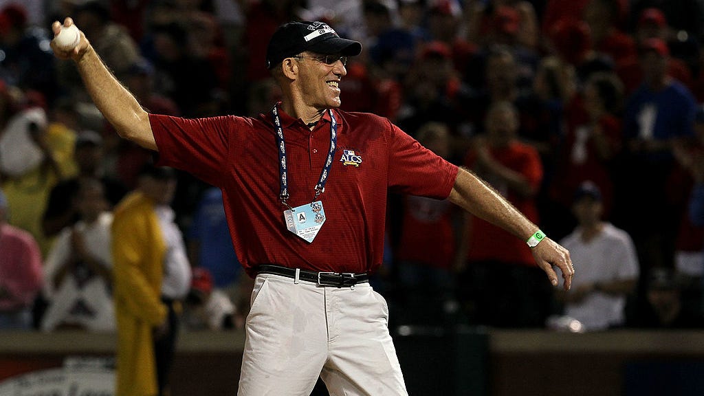 The Texas Rangers will honor Tom Grieve tomorrow