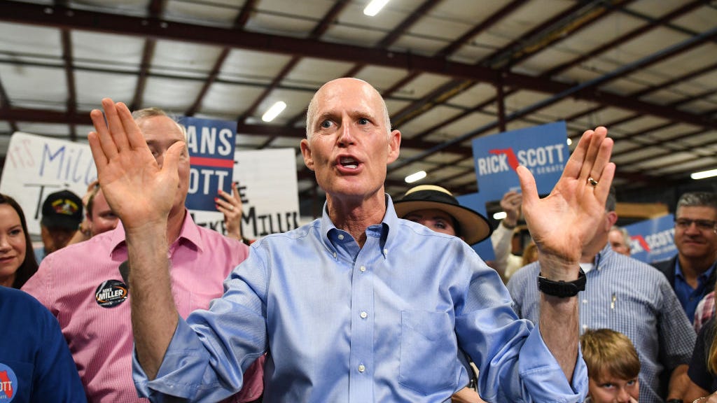 A national GOP chairman calls for building border wall, naming it for Trump