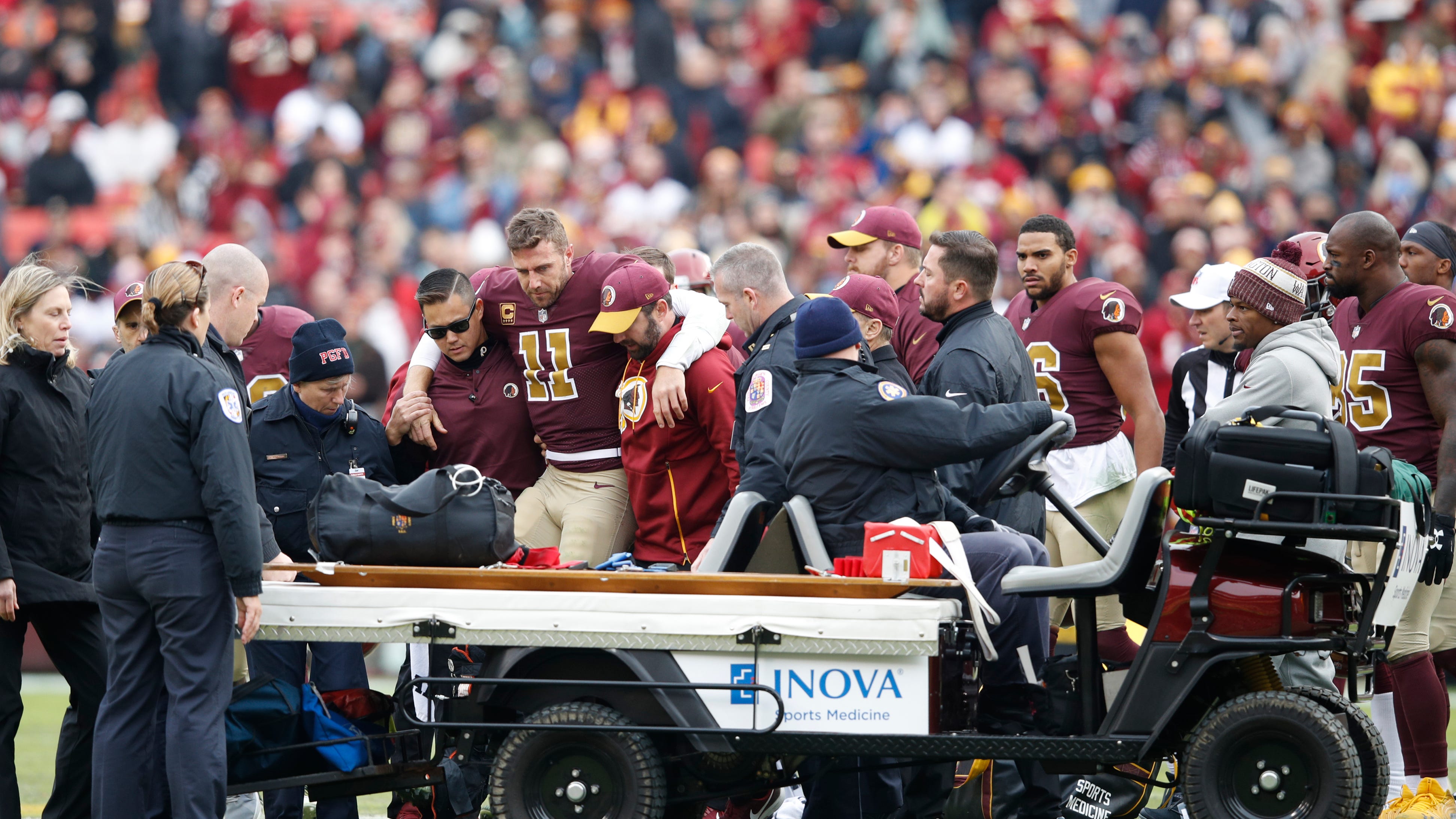 Alex Smith recalls hiding concussion symptoms to continue playing: ‘You’re not telling the full truth