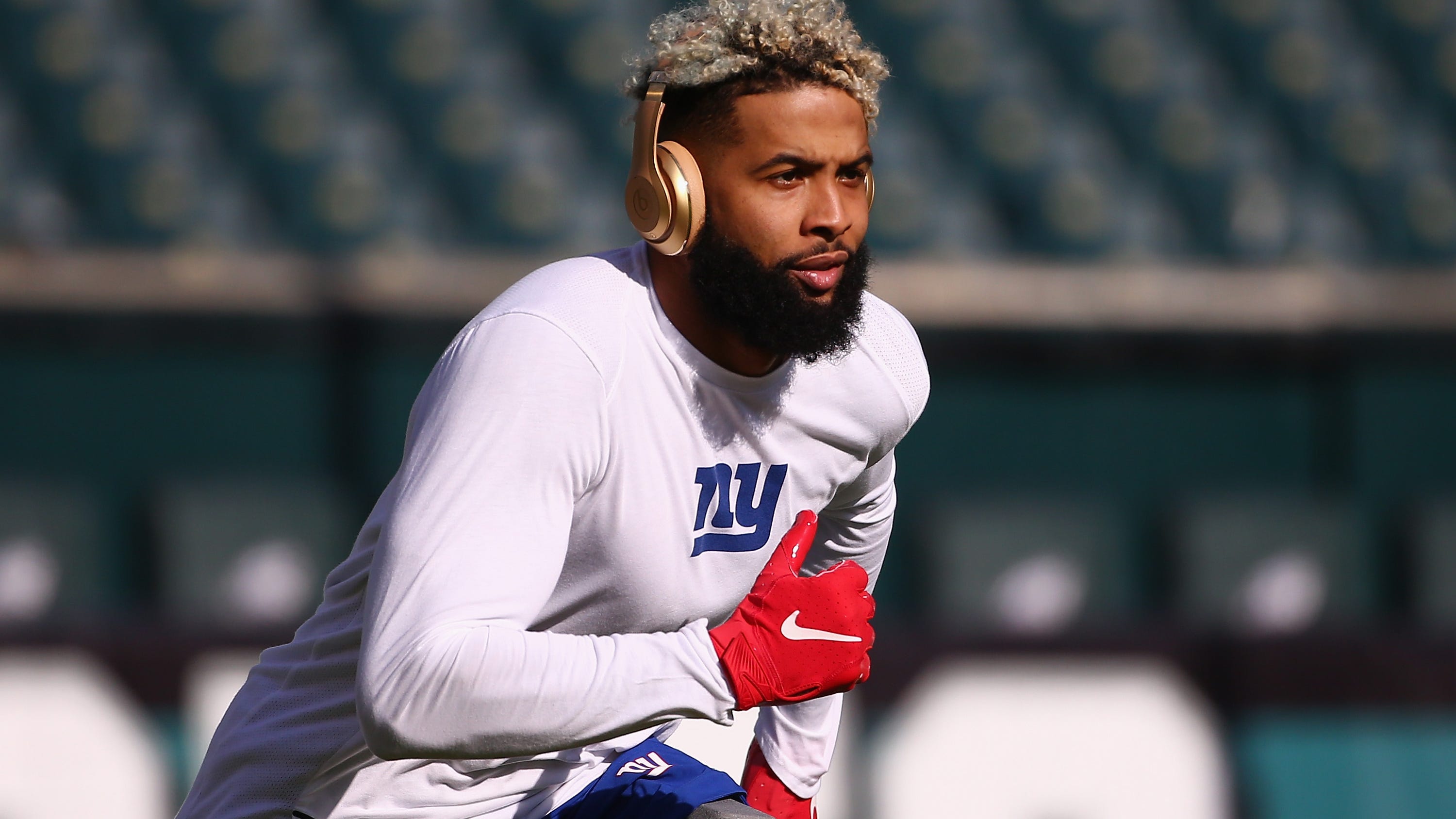 Odell Beckham Jr. calls for turf at MetLife to be removed after Sterling Shepard injury