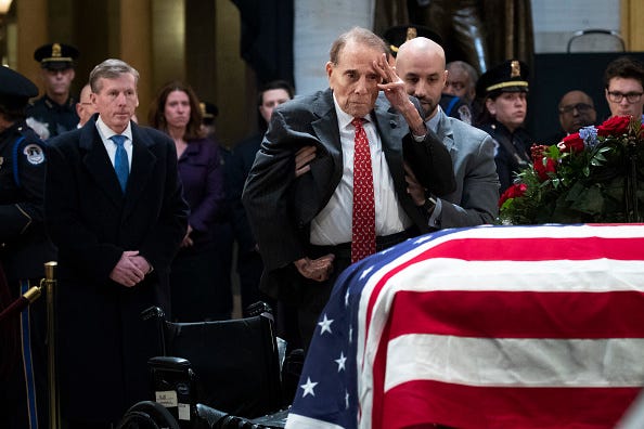 Former Senator Bob Dole
