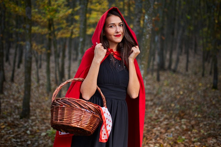 Red Riding Hood Halloween costume