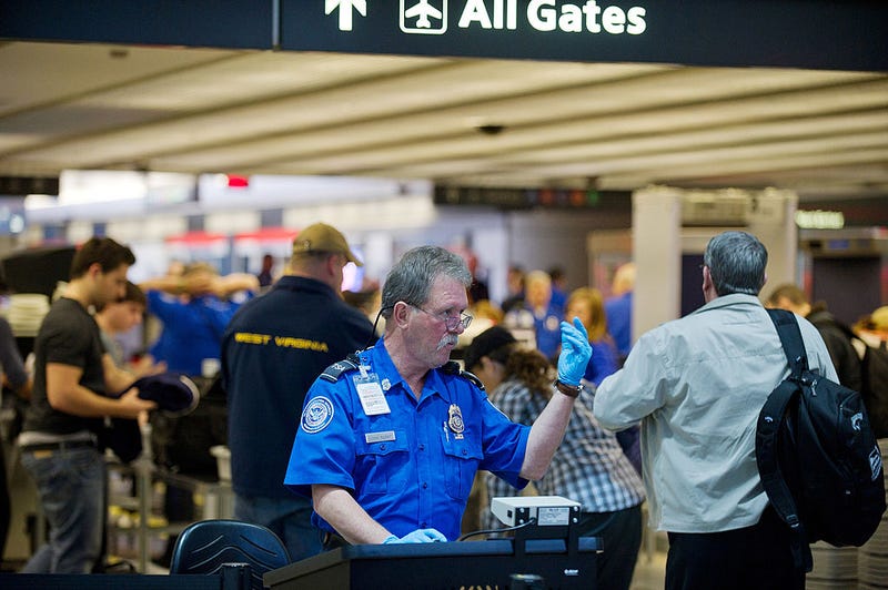 Pittsburgh International Airport Security entrance