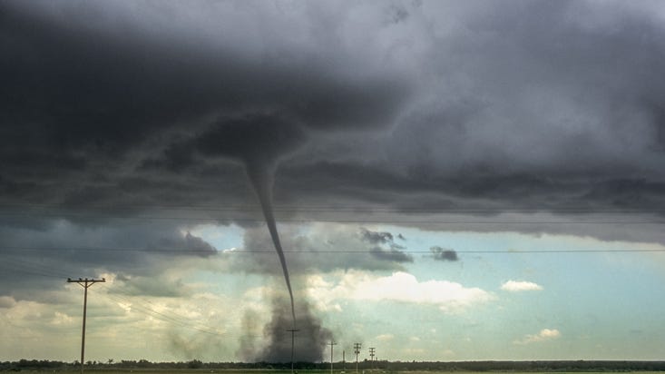 Suspected tornado causes major damage in northern Macomb County