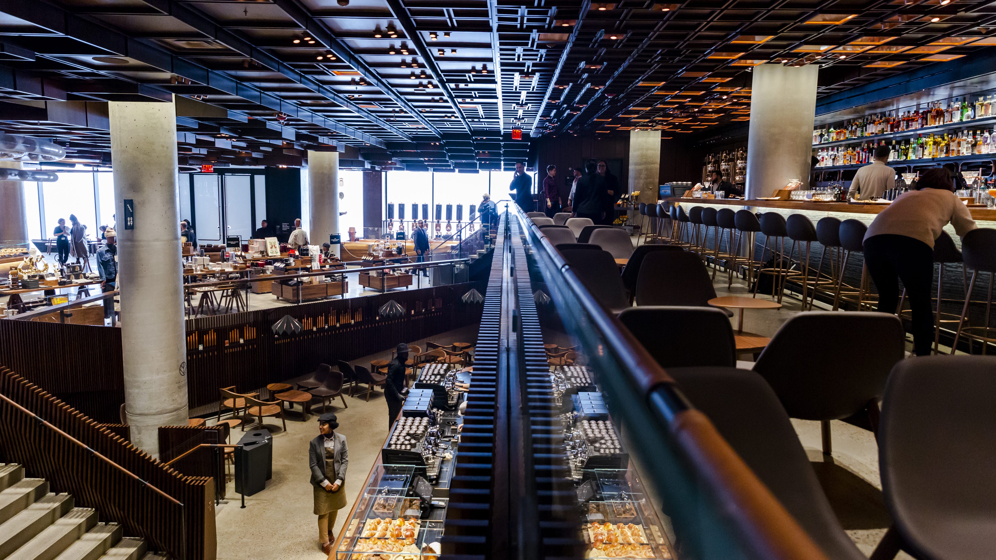 New 3-story Starbucks Reserve opening inside of Empire State Building