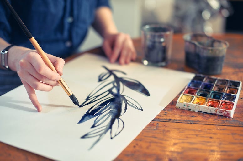 Woman, Painting