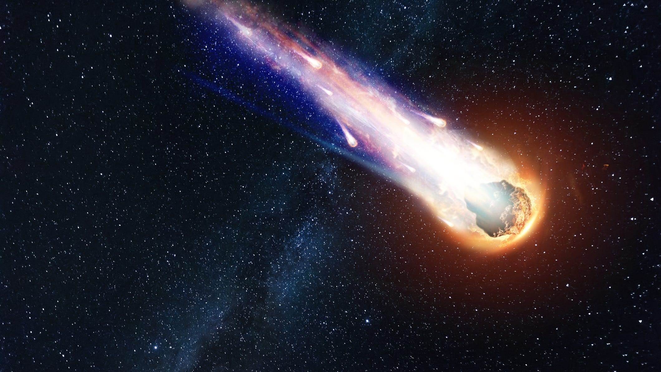 Woman awakened when meteorite crashes through roof, landing on pillow