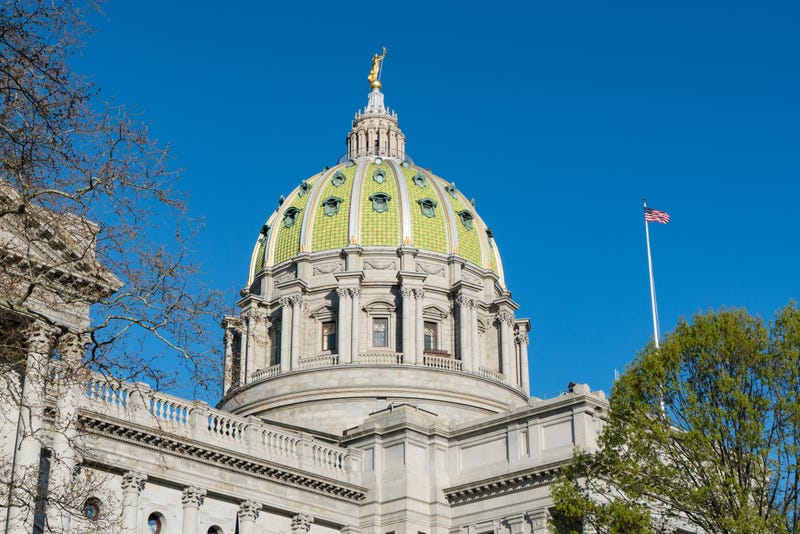 The Pennsylvania State Capitol.