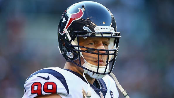 Chris Long calls Eagles a 'burning building,' says J.J. Watt wouldn't want to go there